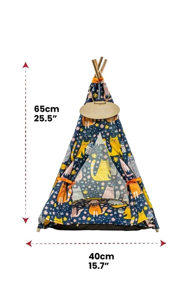 Yıkanabilir Kedi, Köpek Çadırı, Kedi Köpek Evi, Kolay Kurulabilir - 8