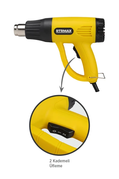 RTM303A Sıcak Hava Tabancası 2000 W