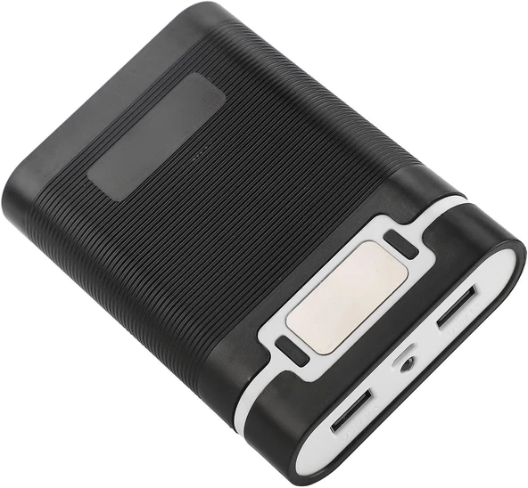 Shanrya DIY güç bankası, Cep telefonları Için USB arayüzlü Harici şarj cihazı (Siyah) ürün görseli 1