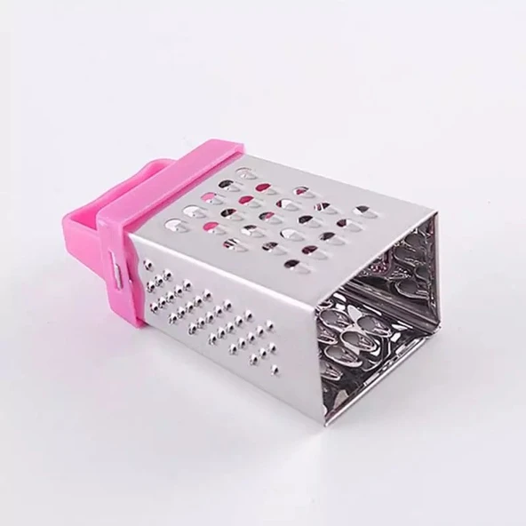 3 Fonksiyonlu Mıknatıslı Mini Sarımsak Peynir Rendesi 8 cm - 3