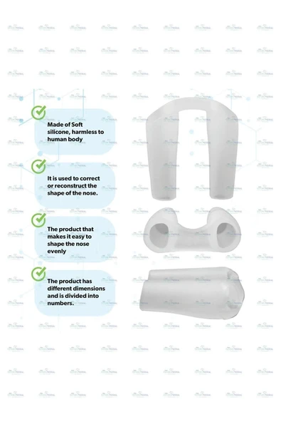 Rabır Nostril Retainer Burun Deliği Şekillendirici No 10 - 1