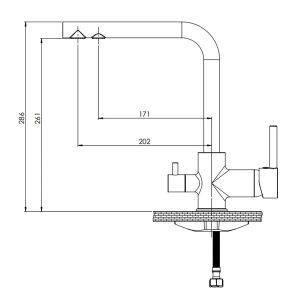 GPD Mar71 Espina Aıtma Çıkışlı Eviye Bataryası - 2