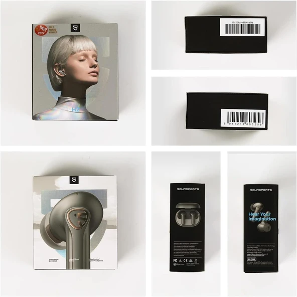 Soundpeats H2 Hybrid Dual Driver TWS Kulak İçi Bluetooth Kulaklık Teşhir - 2