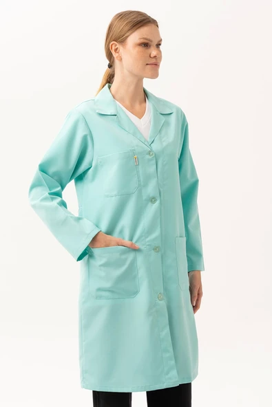 Vanessa Kadın Önlüğü - Şık, Rahat ve Dayanıklı, Cepli Uzun Kollu Model - Resim 3