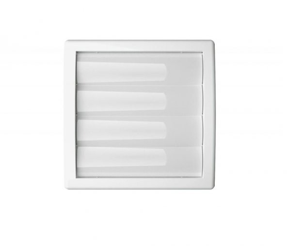 Sinek Telli Geri Akış Panjuru 100 MM Duvara Kanala Monte Raksan Smart 100 mm AFS