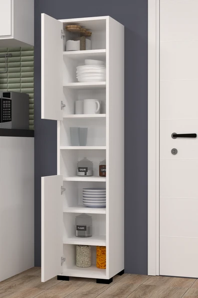 Tokyo No 2 Raflı 2 Kapaklı Mutfak Dolabı - 2