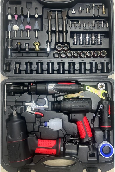 PROFESYONEL HAVALI SET SOMUN SIKMA CIRCIR ÇEKİÇ KESKİ TAŞLAMA