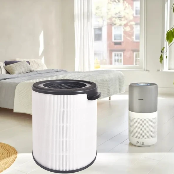 Philips AC3033 Hava Temizleyici ile Uyumlu FY3430 HEPA Filtre - 6