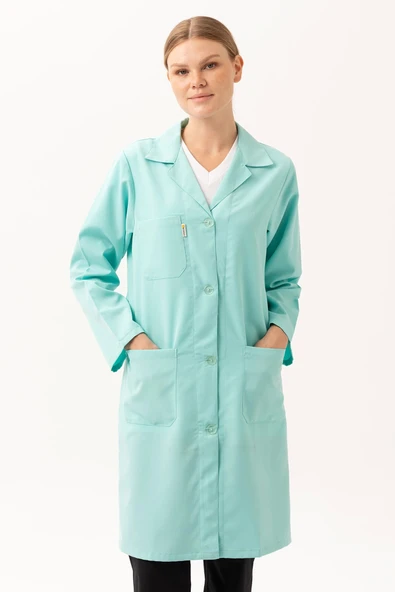 Vanessa Kadın Önlüğü - Şık, Rahat ve Dayanıklı, Cepli Uzun Kollu Model ürün görseli