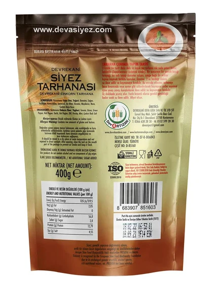 SİYEZ TARHANA DVR 400G