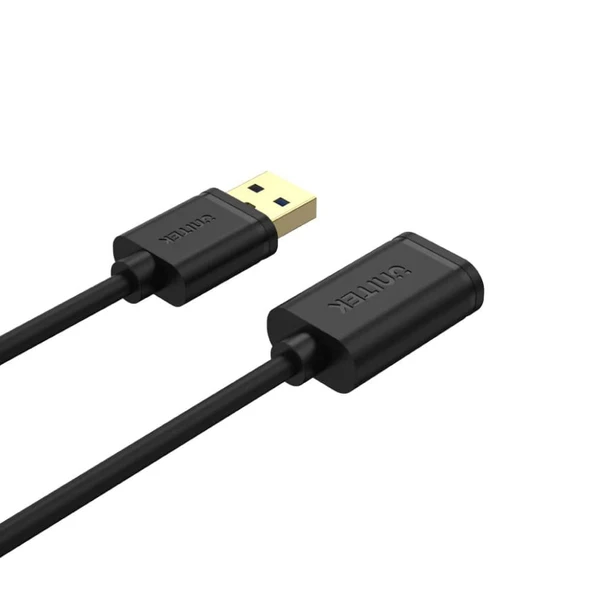 UNITEK USB3.0(M) TO USB3.0(F) UZATMA KABLO 1.5MT 5GBPS (Y-C459GBK) - 2