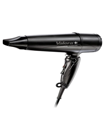 Valera Swiss Black Swiss Light 5400 Iyonlaştırıcılı Hava Yoğunlaştırıcılı Ultra Sessiz Katlanabilir Profesyonel Saç Kurutma Makinesi 1800 W Siyah