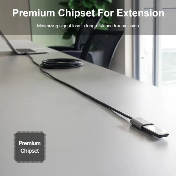 UNITEK USB3.0 UZATMA KABLOSU 10MT PREMIUM CHIPSET (Y-3005) - 4