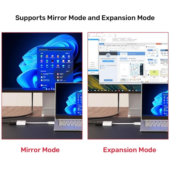 UNITEK HDMI TO VGA DÖNÜŞTÜRÜCÜ 1080P&60Hz (Y-6333C01) - 4
