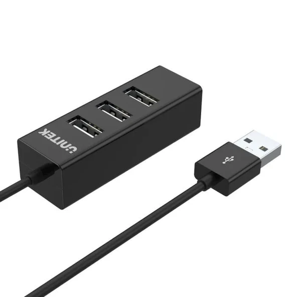 UNITEK TYPE-A TO 4 PORT USB2.0 HUB 80CM KABLO (Y-2140) - 3