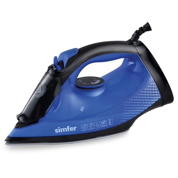 Simfer 6402 Steam Energy Mavi Buharlı Ütü