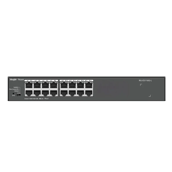 RUİJİE-REYEE RG-ES116G-L 16xGE YÖNETİLEMEZ NETWORK SWİTCH - 2