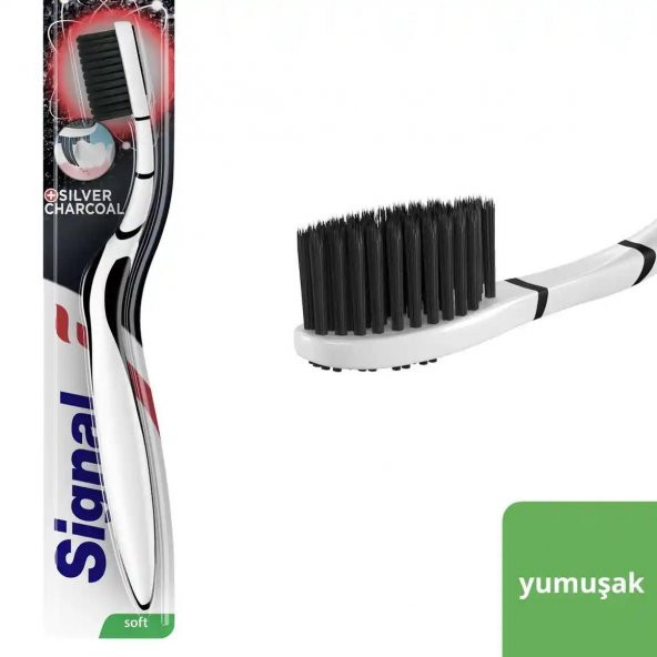 Signal Sılver Charcoal Diş Fırçası Soft