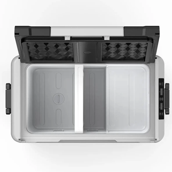 Evacool EVA45AT 12/24V 45 Litre Tek Kapak Çift Ekran Kompresörlü Oto Buzdolabı - Resim 2