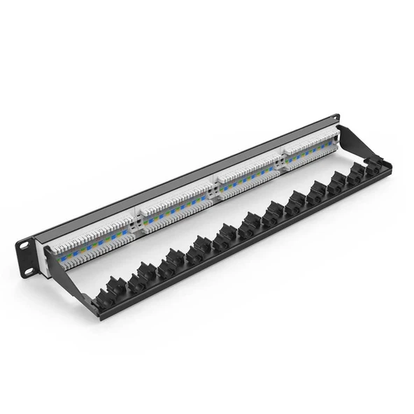 UNITEK CAT6 UTP 24 PORT RJ45 PATCH PANEL (T003A) - 2