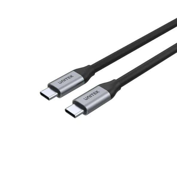 UNITEK USB-C 3.2 KABLO 1MT 10GBPS, 100W PD, 4K&60Hz (C14082ABK)