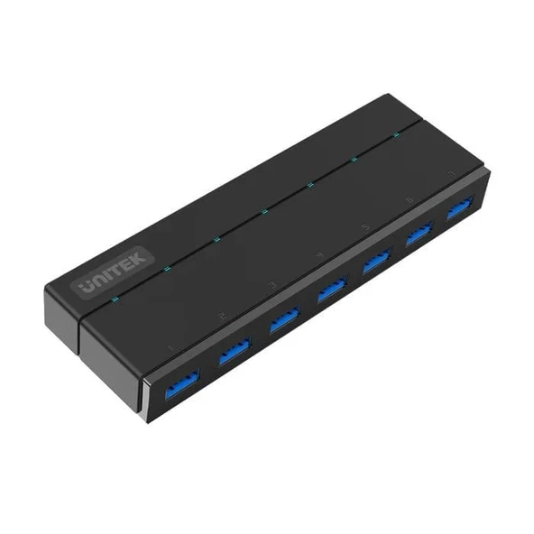 UNITEK 7 PORT USB HUB 7PORT ŞARJ DESTEKLİ (Y-3184-EU)
