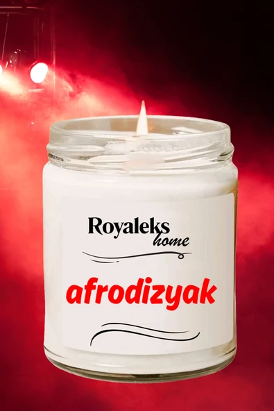 Doğal Özel Seri Kokulu Dekoratif Kavanoz Mum 210 cc - Afrodizyak - RYL - 3
