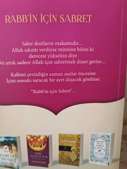 Rabbin İçin Sabret Uğur Koşar  DESTEK YAYINLARI - 3