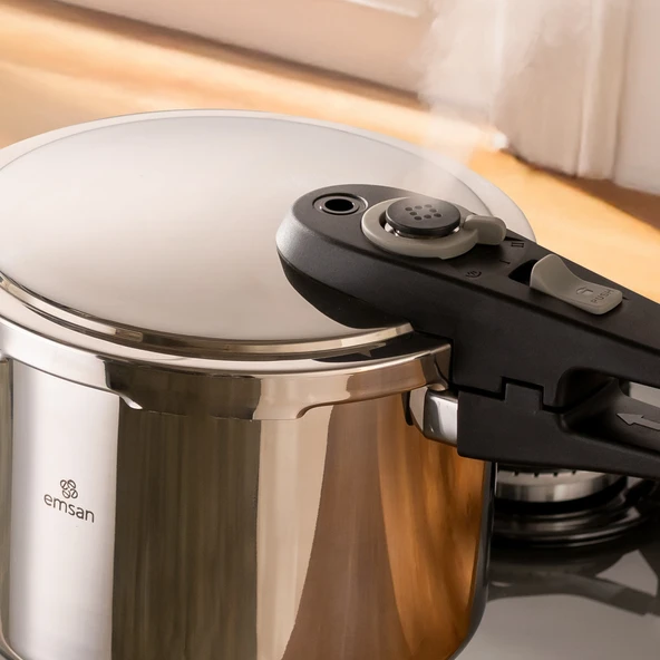 Emsan Fast Cooker Çift Emniyetli Düdüklü Tencere 4 Lt - 2