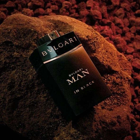 Bvlgari Man In Black EDP 100 ml Erkek Parfümü - 4