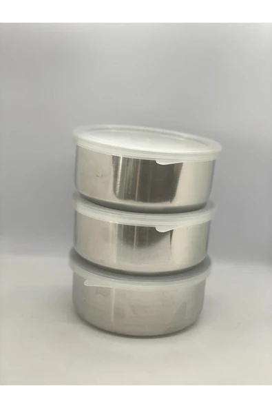 3LÜ SAKLAMA KABI ŞEFFAF 14CM