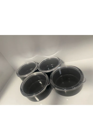 EMAYE SAKLAMA KABI 4 ADET 12 CM - 4