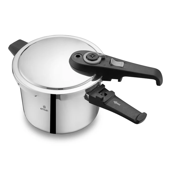 Emsan Fast Cooker Çift Emniyetli Düdüklü Tencere 4 Lt - 6