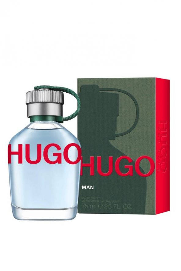 Hugo Boss Green Yeni Çevre Dostu Jelatinsiz Tasarım Edt 75 ml Erkek Parfüm