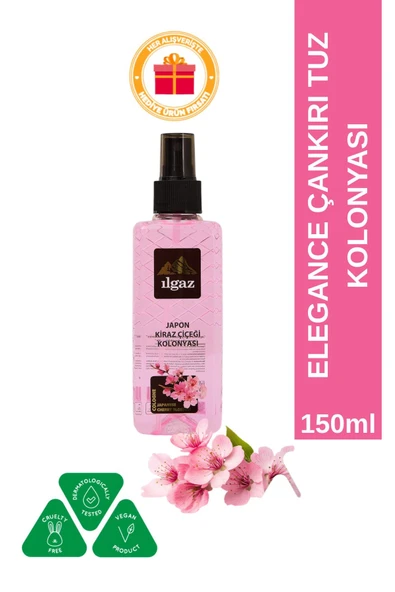 Japon Kirazı Çiçeği Kolonyası | Elegance Series Sprey Çanta Boy Kolonya - 150 ml