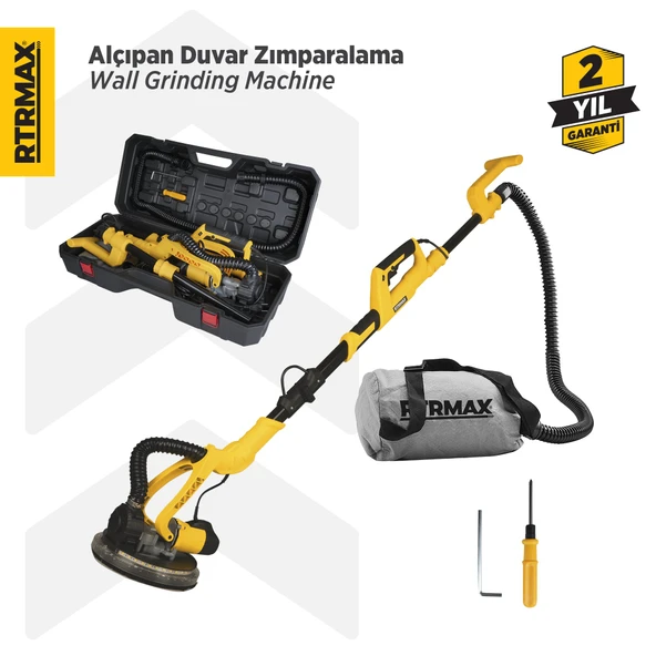 RTM3793 Alçıpan Duvar Zımpara Makinası 710 W 225 mm
