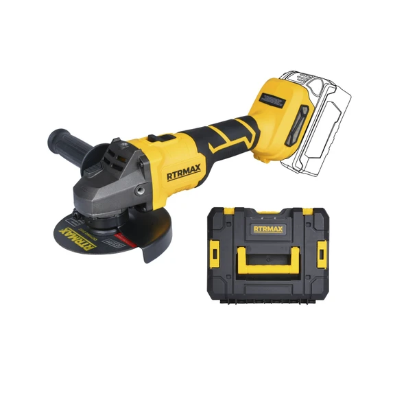 RTS5050B Şarjlı Avuç Taşlama Makinası Kömürsüz 125 mm 8.500 Rpm - Akü Hariç - 2