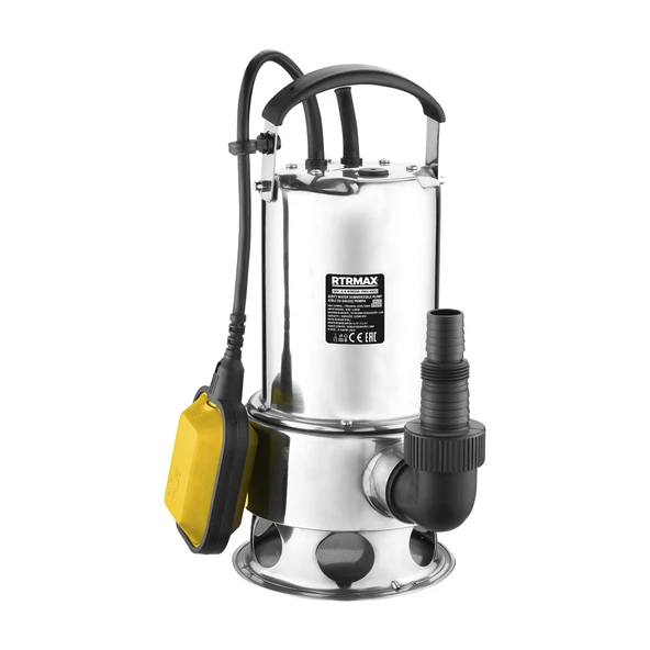 RTM840 Kirli Su Dalgıç Pompa Paslanmaz 1100 W 11 Mt - 3