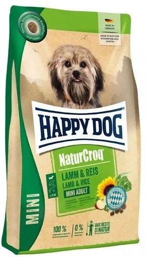 Happy Dog NaturCroq Kuzu Küçük Irk Yetişkin Köpek Maması 4kg ürün görseli