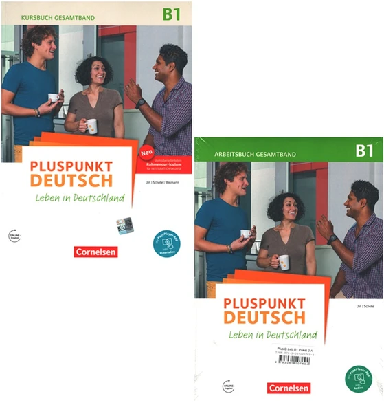 Pluspunkt Deutsch B1 Arbeitsbuch und Kursbuch İm Paket ürün görseli 1