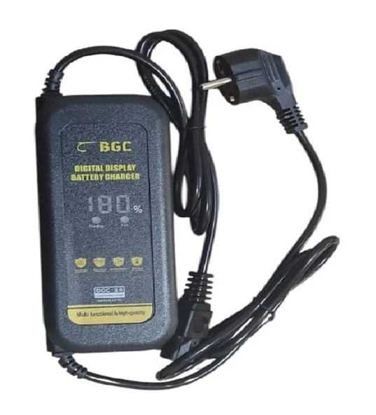 BGC 48V 20AH ŞARJ CİHAZI E-BİKE DİJİTAL DEVRE KESİCİLİ - 2