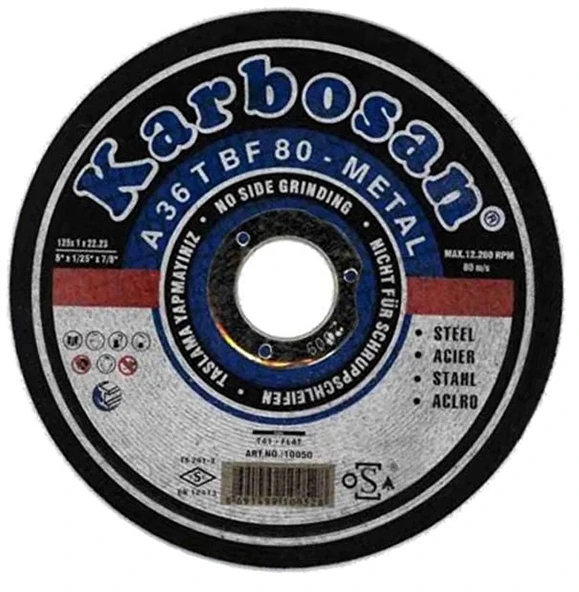 Karbosan 230x 3.0 X 22.23 Nk 910050 Metal Kesme Taşı 25adet
