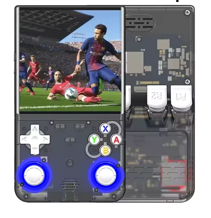 R36 ULTRA EL OYUN KONSOLU 4''  IPS EKRAN 64 GB LİNUX SİSTEM 21.000 OYUN - Resim 2