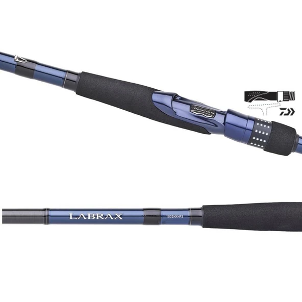 Daiwa Seabass Labrax 2.74m 14-42gr 2P Spin Olta Kamışı - 5