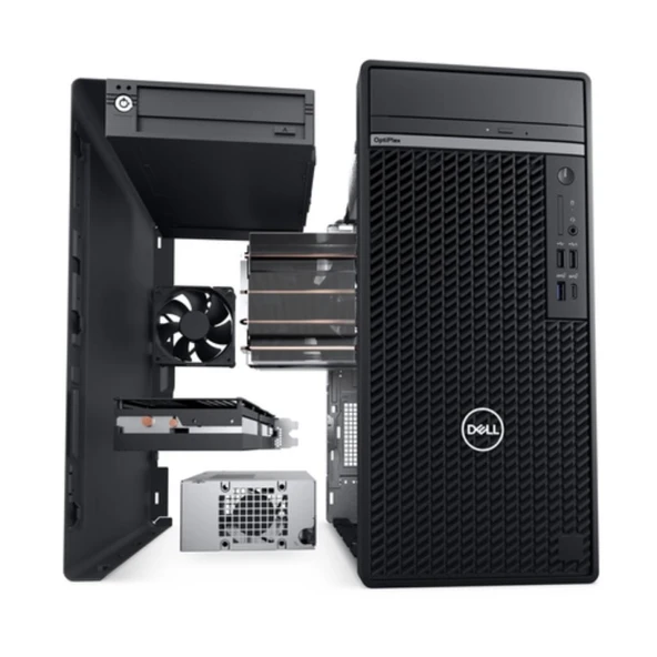 Dell Optiplex N014O7010MT_U i5-12500 16 GB 512 GB SSD Ubuntu Masaüstü Bilgisayar - 3