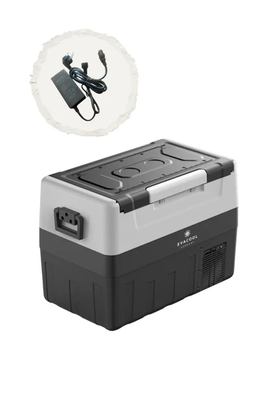 Evacool EVA45ATLP 220 Adaptörlü 12/24V 45 Litre Tek Kapak Çift Ekran Kompresörlü Oto Buzdolabı