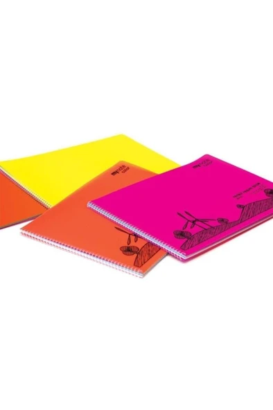 Mynote Resim Defteri Plastik Kapak Spiralli 25X35 25 YAP. ürün görseli 1