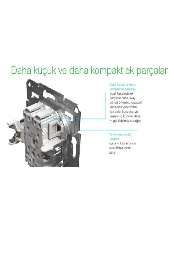 Schneider Asfora Krem Anahtar 10 Adet - Çerçeveli - Resim 8