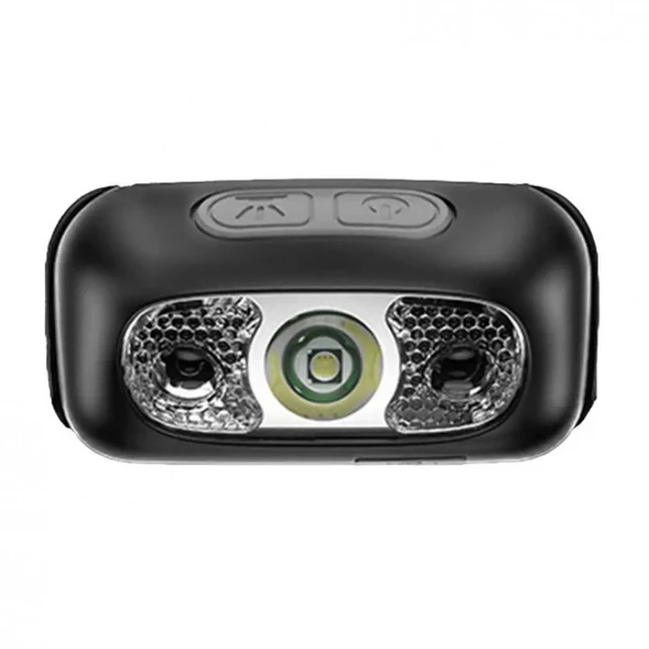 Baretta BRT61 XPE Pearls LED Hareket Sensörlü Mini USB Şarjlı Kafa Feneri - 1