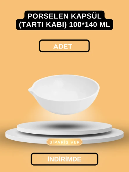 Porselen Kapsül (Tartı Kabı)